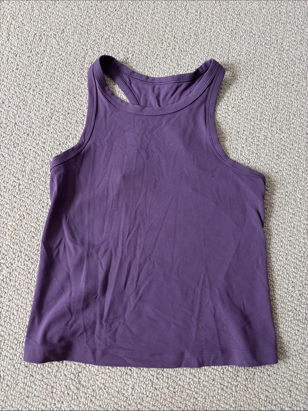 Purple Women's Racerback Tank Top